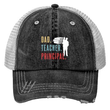 Discover Dad Teacher Principal Homeschool Homeschooling Trucker Hats