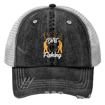 Discover Team Dirt Fishing Detector Hobby Metal Detecting Trucker Hats