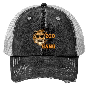 Discover Zookeeper Animal Care Zookeeping Wildlife Nature Trucker Hats