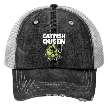 Discover Wels Catfish Design For A Catfish Queen Trucker Hats