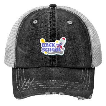 Discover Back to School Sticker Trucker Hats