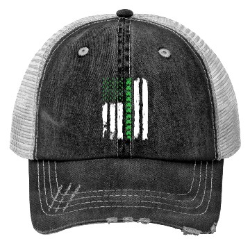 Discover Irish American Flag St Patrick'S Day Trucker Hats