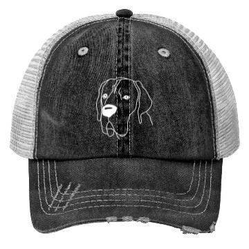 Discover Great Dane White Trucker Hats