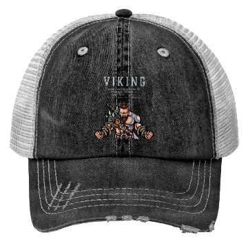 Discover Viking Warrior Valhalla Awaits Me 2 Trucker Hats