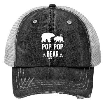 Discover Pop Pop Bear Arrow Grandpa Bear Grandparents Trucker Hats