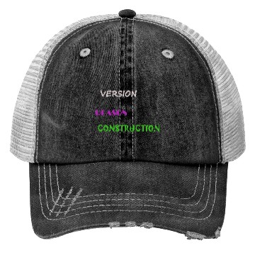 Discover Version Reason Construction Trucker Hats
