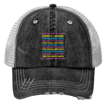 Discover Twelve Doctors Screaming Eleven IV's Running Trucker Hats