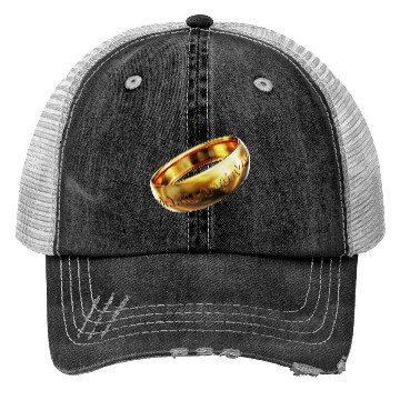 Discover Mystical Gold Ring Trucker Hats