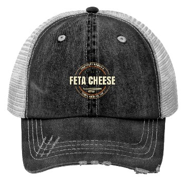 Discover Feta Cheese Jokes Trucker Hats