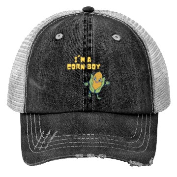Discover Corn Boy - Corntastic Design Corn Kid Trucker Hats