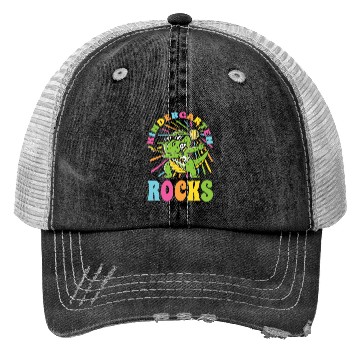 Discover Kindergarten Awesome Back To School Lifestyle Gift Trucker Hats