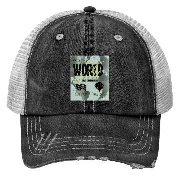 Discover What We Save Save Us - Save Our Planet Trucker Hats