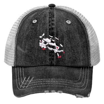 Discover Winter berries Snowy Branches Trucker Hats
