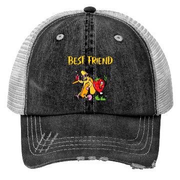 Discover Banana design cartoon Trucker Hats