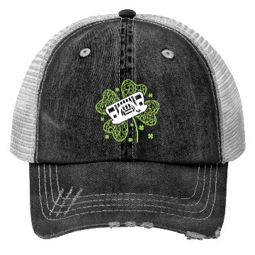 Discover Shamrock Jeep Trucker Hats