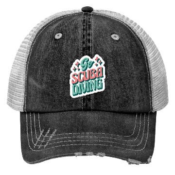 Discover go scuba diving Trucker Hats