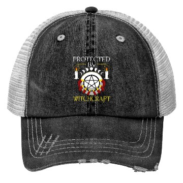 Discover Protected By Witchcraft Trucker Hats