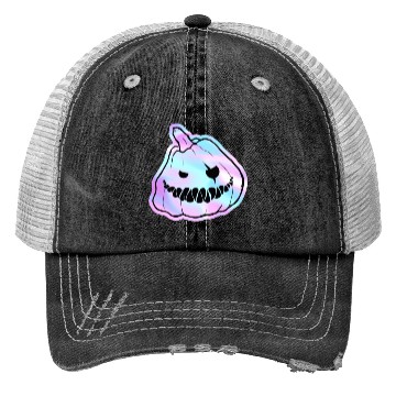 Discover Pumpkin Halloween Trucker Hats