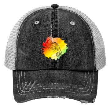 Discover Chameleon Trucker Hats