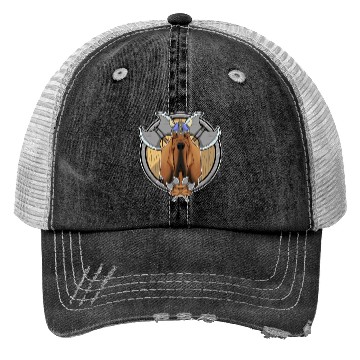 Discover Bloodhound I Valhalla I Viking Trucker Hats