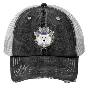 Discover Poodle I Valhalla I Viking Trucker Hats