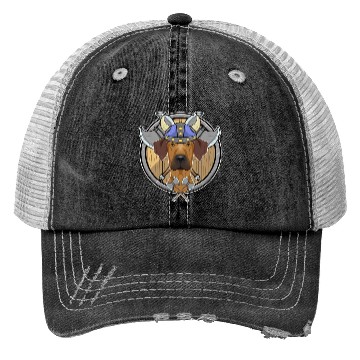 Discover Rhodesian Ridgeback I Valhalla I Viking Trucker Hats
