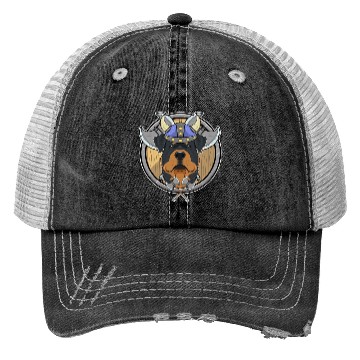 Discover Rottweiler I Valhalla I Viking Trucker Hats