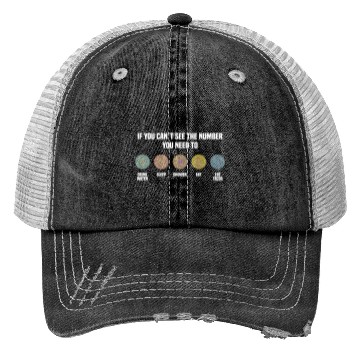 Discover Ishihara Numbers - Eat Tacos Trucker Hats