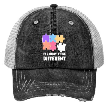 Discover Funny Autism Teacher Trucker Hats