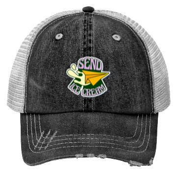 Discover send ice cream Trucker Hats