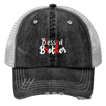 Discover Blessed Brother Trucker Hats