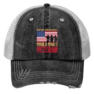 Discover Proud Veteran Granddaughter Trucker Hats