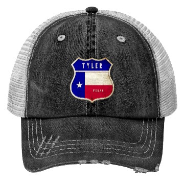 Discover Tyler Texas crest flags design Trucker Hats