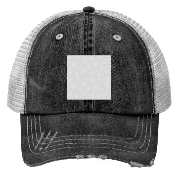 Discover Grey Snowflakes Pattern Trucker Hats