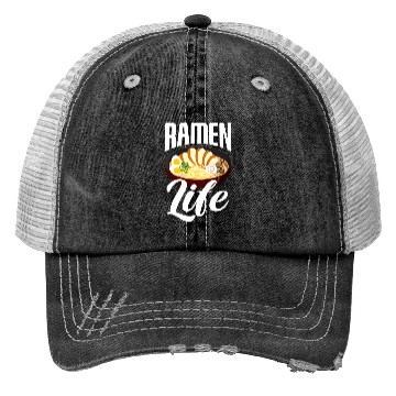 Discover Funny Ramen Lover Gift Trucker Hats