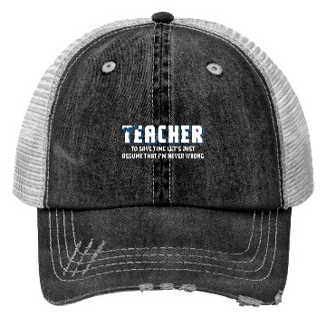 Discover I am Teacher Trucker Hats