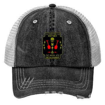 Discover WW2 Metal Detector Trucker Hats