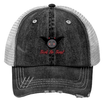 Discover Cute Bat trick or treat Trucker Hats