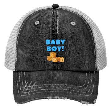 Discover It's A Boy Trucker Hats