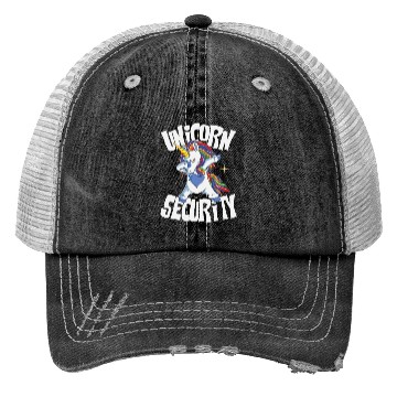 Discover Unicorn security Trucker Hats