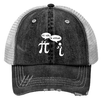Discover Math Design Pi Trucker Hats
