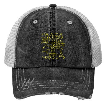 Discover Math Design Trucker Hats