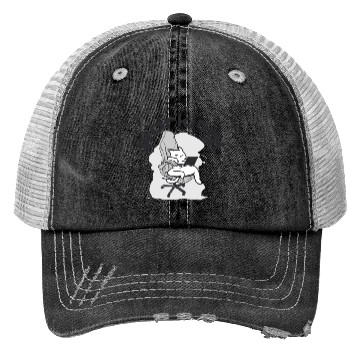 Discover Working Cat Busy Cat Owner Professional Worker Trucker Hats