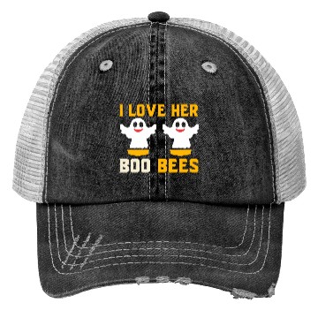 Discover I love her Boo Bees Trucker Hats