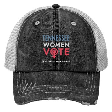 Discover Tennessee Women Vote Voter 2022 Election Feminist Trucker Hats