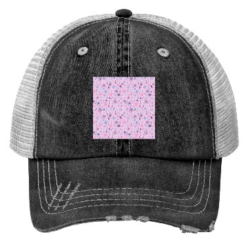 Discover Snowflakes Pattern Colorful Trucker Hats