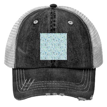 Discover Snowflakes Pattern Colorful Trucker Hats