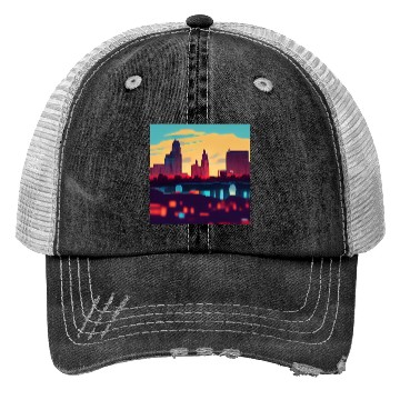Discover Kansas City comics Trucker Hats