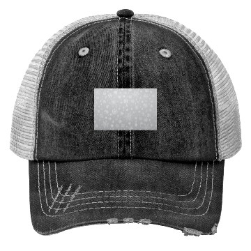 Discover Abstract Grey Snowflakes Pattern Trucker Hats