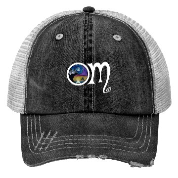Discover OM Ying Yang Trucker Hats